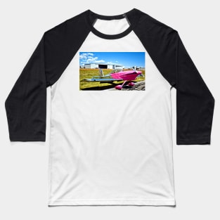 Pink Panther Aircraft Baseball T-Shirt